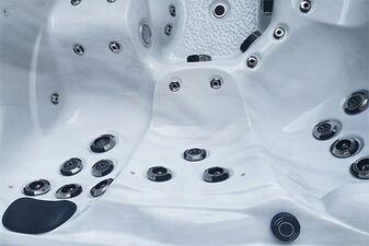 Hot Tub Santorini - 6 Person, 5 Seats, 1 Lounger - Hot tubs Portugal Algarve Online Shopping Site