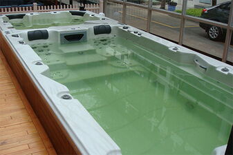 Swimspa Neptun - 6 Person, 5 Seats, 1 Lounger - Hot tubs Portugal Algarve Online Shopping Site