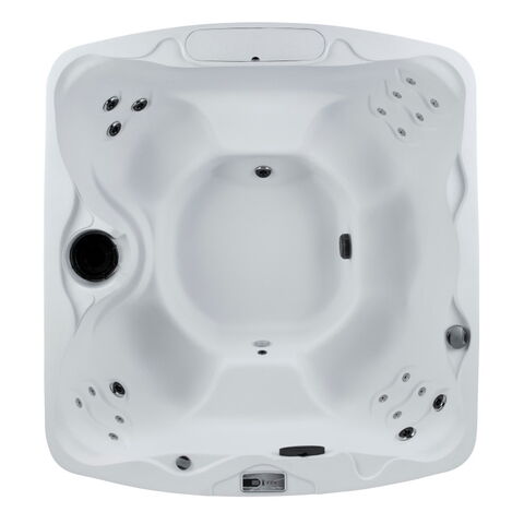 Freeflow Series, Monterey, Arctic White, Overhead View