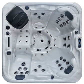 Hot Tub Santorini - 6 Person, 5 Seats, 1 Lounger - Hot tubs Portugal Algarve Online Shopping Site